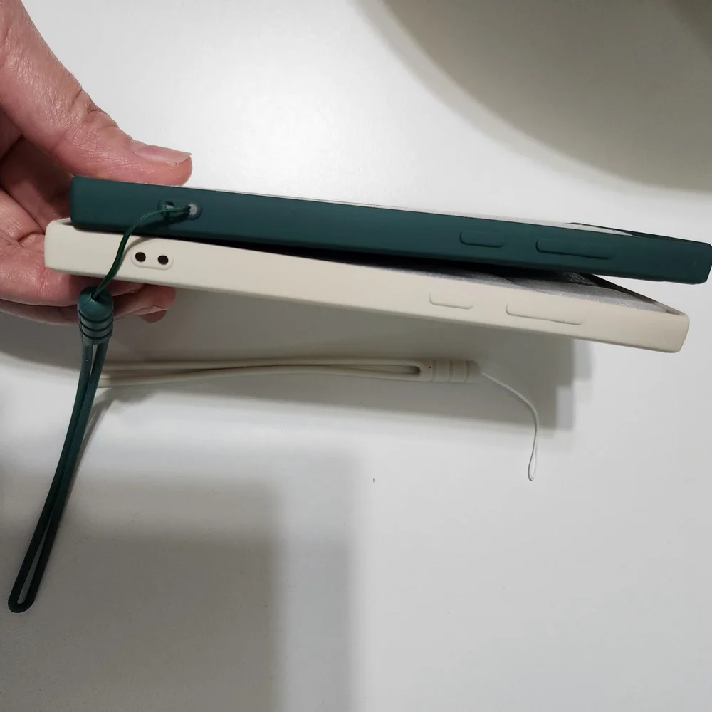 Stylish Beige and Green Phone Cases